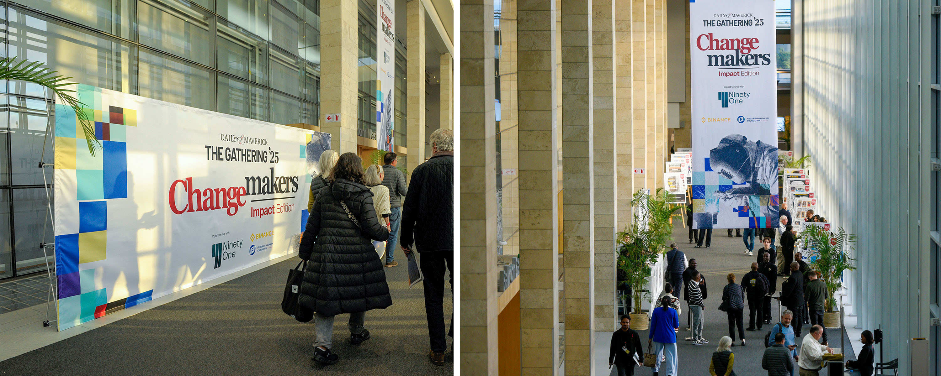 Large Format elements at Daily Maverick The Gathering 2025